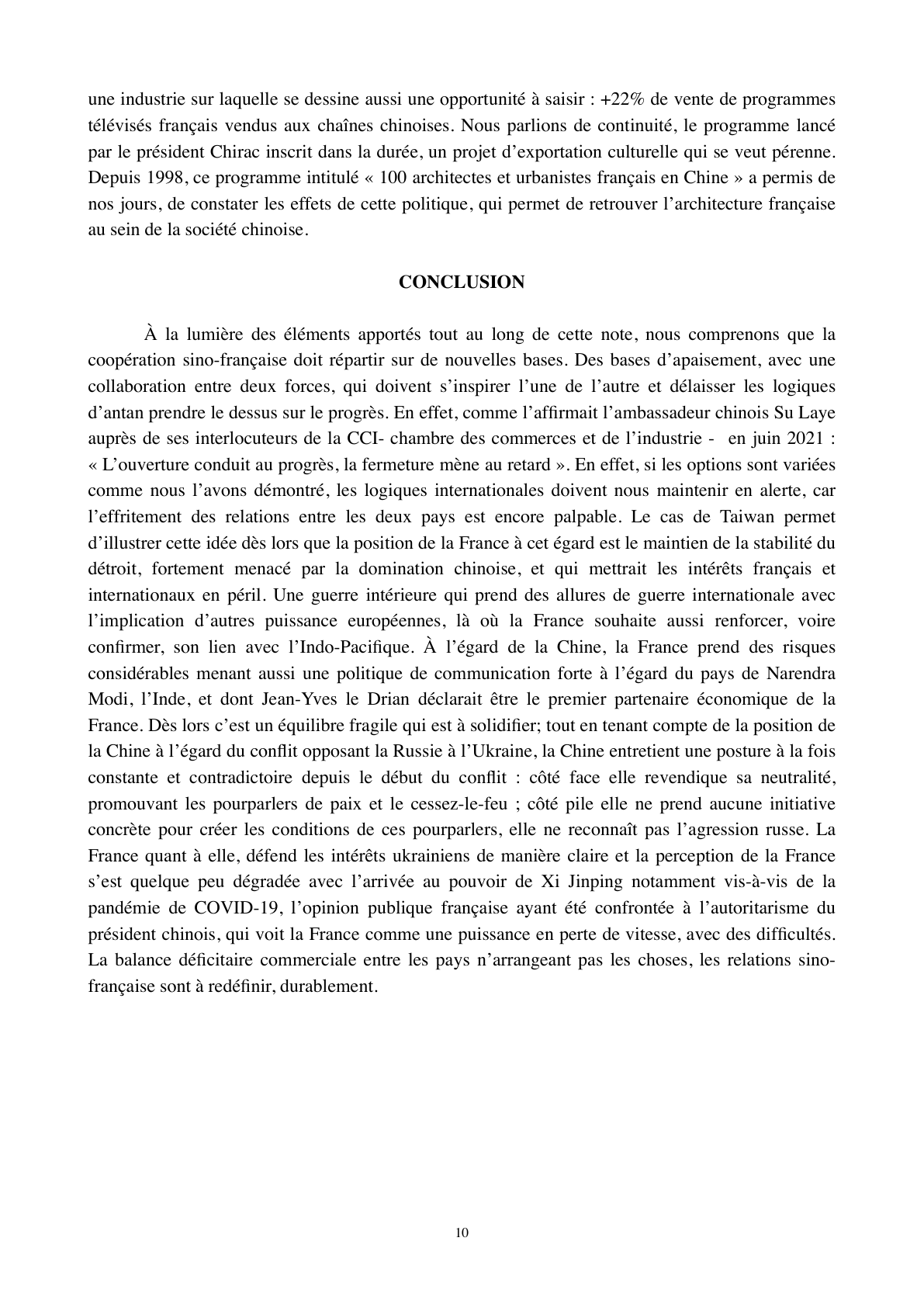 Relations franco-chinoises — page 11